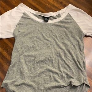 Dolphin Hem Baseball Tee